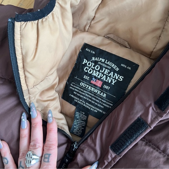 Polo Ralph Lauren puffer jacket - Large - down- super light - Picture 2 of 6